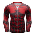 3D Colossal Titan Gym T-Shirt